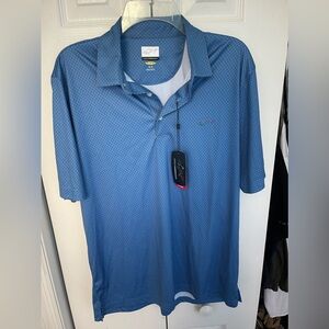 NWT Blue Greg Norman Golf Shirt